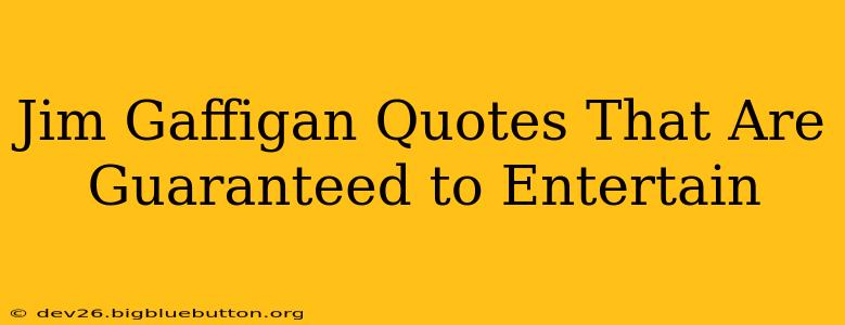 Jim Gaffigan Quotes That Are Guaranteed to Entertain